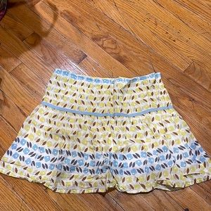 Vintage Boho Cotton Miniskirt Size 5